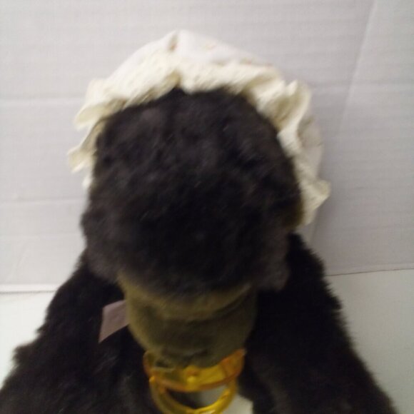 Dakin Gorilla Plush With Pacifier Vintage 1983 Stuffed Animal 8" - Picture 4 of 14
